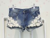 Short Jeans lace